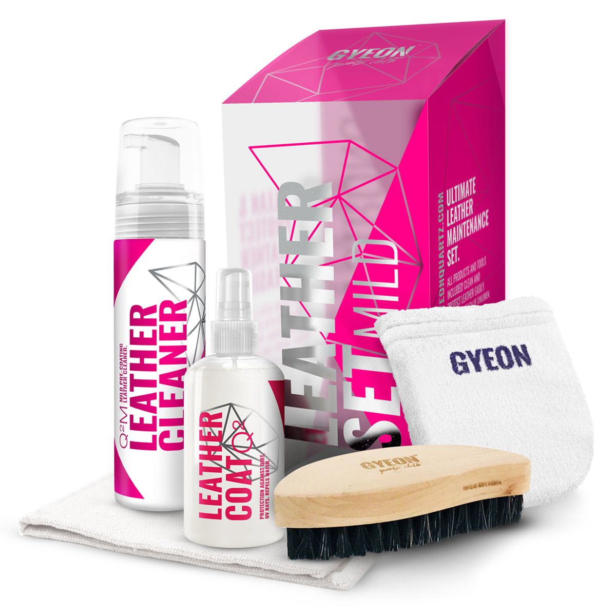 Gyeon LeatherSet Mild Complete Leather Maintenance Kit at Urban Werks